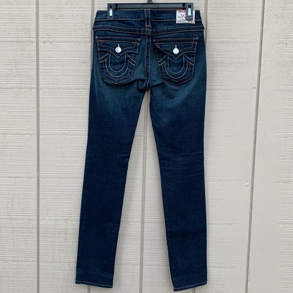 True RELIGION Julie Skinny Jeans in Lonestar - Picture 3 of 15